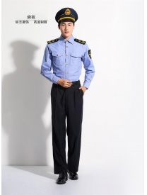 男式藥監(jiān)制服長(zhǎng)袖襯衫